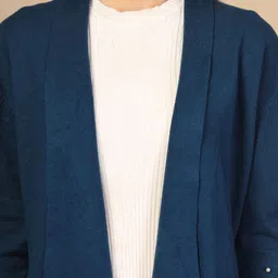 Juelle Winterwear Stylished Front Open Woollen & Cosy Shrug image 3