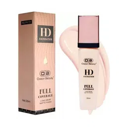 OB Ocean Beauty Full Coverage Long Wear HD Foundation - 35 ml - Shade 02-11