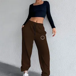 TABADTOD Women Striped Relaxed Loose Fit Easy Wash Trousers-picture-34