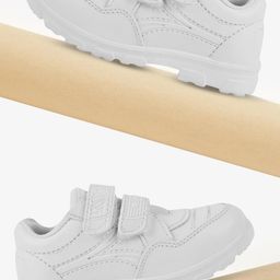 PU-PINE Boys White Velcro Fastening Sneakers-image-97