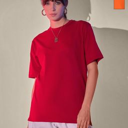 CORSICA Pack Of 2 Round Neck Short Sleeves Regular Fit T-Shirts-image-95