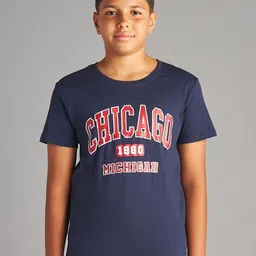 max Boys Typography Printed T-shirt-57