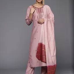 KSUT Mauve Silk Blend Kurta Sets-picture-52