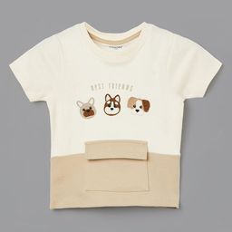 Juniors by Lifestyle Boys Printed Applique T-shirt-image-48