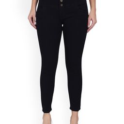 3BUTTERFLIES Women Skinny Fit High-Rise Stretchable Jeans-image-57