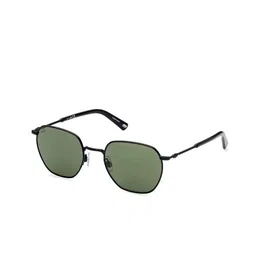 WEB EYEWEAR Unisex Oval Sunglasses WE0312 52 01W-Green-picture-40