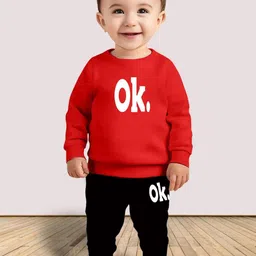 MGRS Kids-Unisex Red Clothing Set-image-97