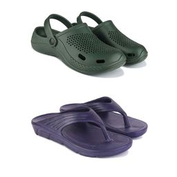 DRACKFOOT Pack Of 2 Thong Flip Flops-picture-50