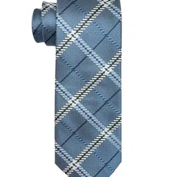 The Tie Hub Men Checked Skinny Tie-image-65