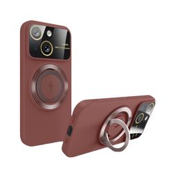 QRIOH Solid Printed iPhone 14 Plus Back Case Mobile Accessories-image-50