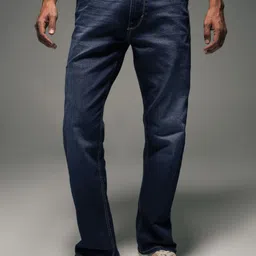 Flying Machine Men Bruce Boot Cut Fit Light Fade Stretchable Jeans-image-53