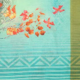 Kaizen TEXO FAB Ethnic Motifs Printed Linen Dupatta image 2