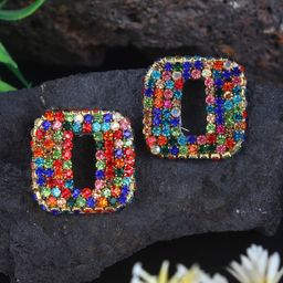 KPOP Contemporary Studs Earrings-picture-22