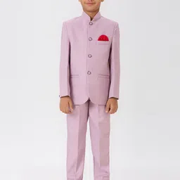 YK Boys Full Sleeves Ethnic Two-Piece Jodhpuri Suit-picture-24