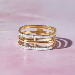 Mia by Tanishq 14KT Finger Ring Diamond -4.01 gm-image-63