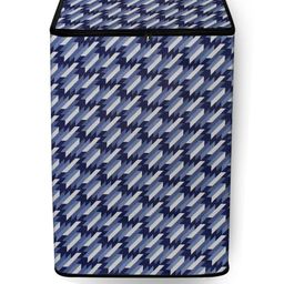 The Furnishing Tree Washing Machine Cover Symmetric Pattern Blue Compatible for Whirlpool 7 Kg Full-image-78