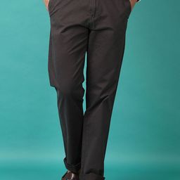 V-Mart Men Cotton Regular Fit Mid-Rise Trousers-picture-28
