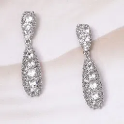 Rubans Teardrop Shaped Drop Earrings-43