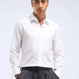 Flying Machine Men Slim Fit Opaque Casual Shirt-34