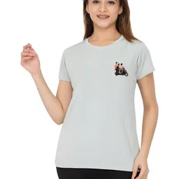 SZN Women Printed Pockets T-shirt-picture-6