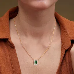 MINUTIAE Brass Gold-Plated Handcrafted Necklace-52