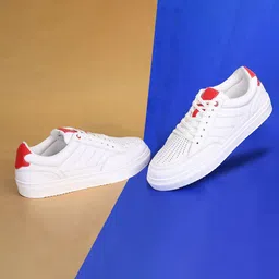 V8 by Ruosh Men Round Toe Lace-Up Sneakers-image-73