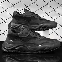 Zixer Men Lace-Ups Round Toe Core Sneakers-image-83