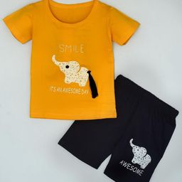 BAESD Boys Printed T-shirt with Shorts-picture-24