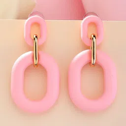 Bohey by KARATCART Contemporary Drop Earrings-58