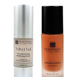 STARSTRUCK BY SUNNY LEONE Set of Velvet Veil Primer & Luminosity Infusion Foundation-22