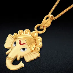 Joyalukkas Women 22Kt Ganesha Wisdom Gold Pendant 3.26 gm-image-63