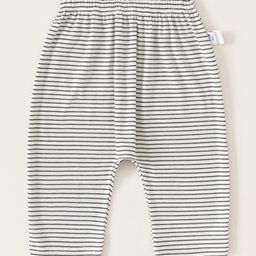 LULU & SKY Boys Striped Tapered Fit High-Rise Trousers-picture-36