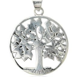 Azita 925 Sterling Silver Circular Pendant-image-8