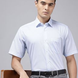 Van Heusen Custom Micro Ditsy Printed Pure Cotton Formal Shirt-picture-35