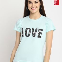 Dreambe Women Typography Printed T-shirt-picture-37