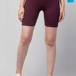 HIRRUX Women Skinny Fit Low-Rise Cycling Sports Shorts-picture-14