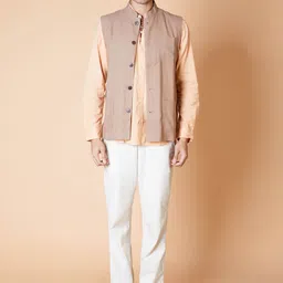 Ekmatra Men Pure Cotton Nehru Jackets-picture-23