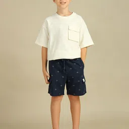 U.S. Polo Assn. Kids Boys Printed Cargo Shorts-image-27