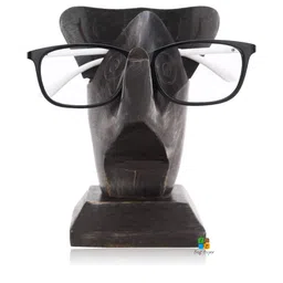 Craft Cooper Brown Wooden Nose-Shaped Eco-Friendly Portable Spectacle Holder-22