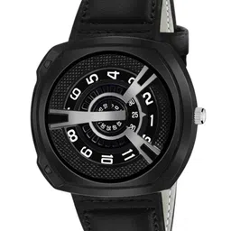 Gopal Shopcart Unisex Round Dial & Leather Straps Analogue Watch 701-A_Black_2_khuta-35