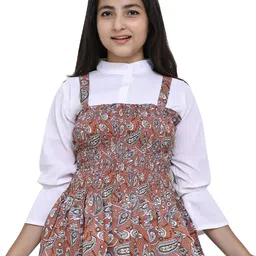 BAESD Girls Floral Printed Round Neck Top-picture-47