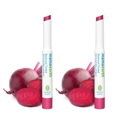 Mamaearth Set of 2 Beetroot Tinted Natural Lip Balm with Shea Butter & Beeswax - 2g each-55