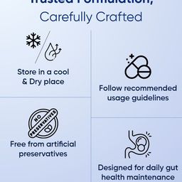 CureForever Pre & Probiotics Capsules For Digestion - 60 Capsules image 5
