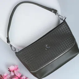 Mochi Women Textured Structured Shoulder Bag-93