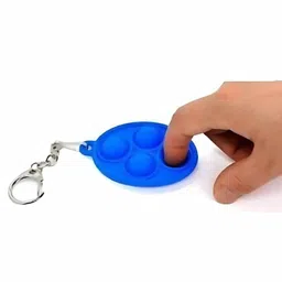 YK Kids 4 in 1 Hexagon & Keychain Push Pop Bubble Sensory Fidget Toy image 4
