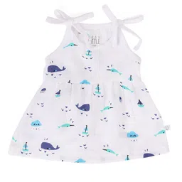 Dear Little Girls Print A-Line Dress-picture-35