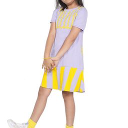 PILOLO Girls Printed A-Line Dress-image-31