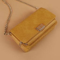 Ginger by Lifestyle PU Structured Sling Bag-10
