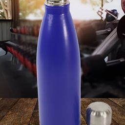 DeoDap Blue Stainless Steel Water Bottle- 400 ml-11