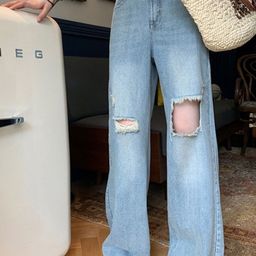 KPOP Women Relaxed Fit Mid-Rise Regular Trousers-picture-26